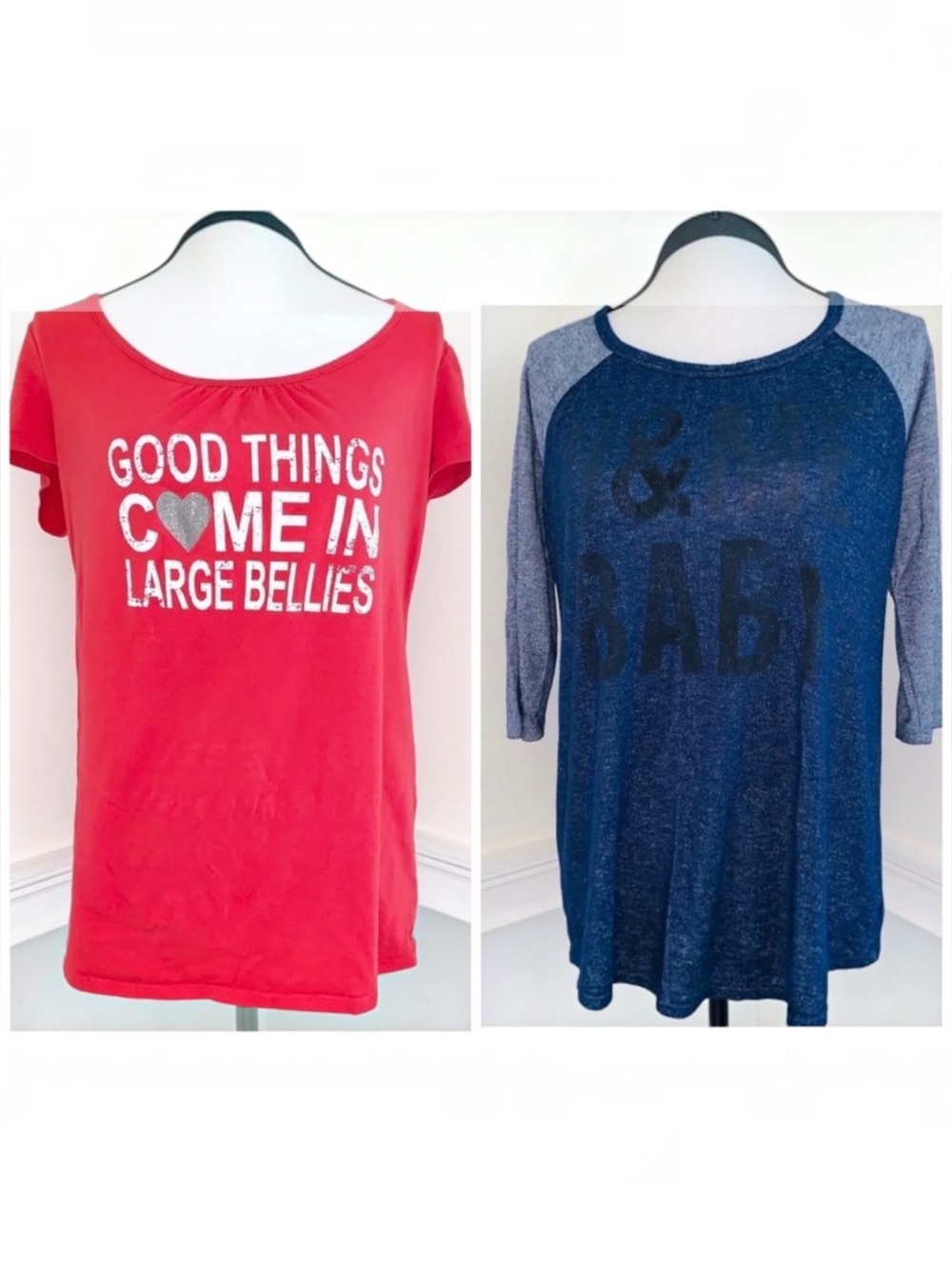 Motherhood Maternity Pregnancy Graphic Shirts Bundle